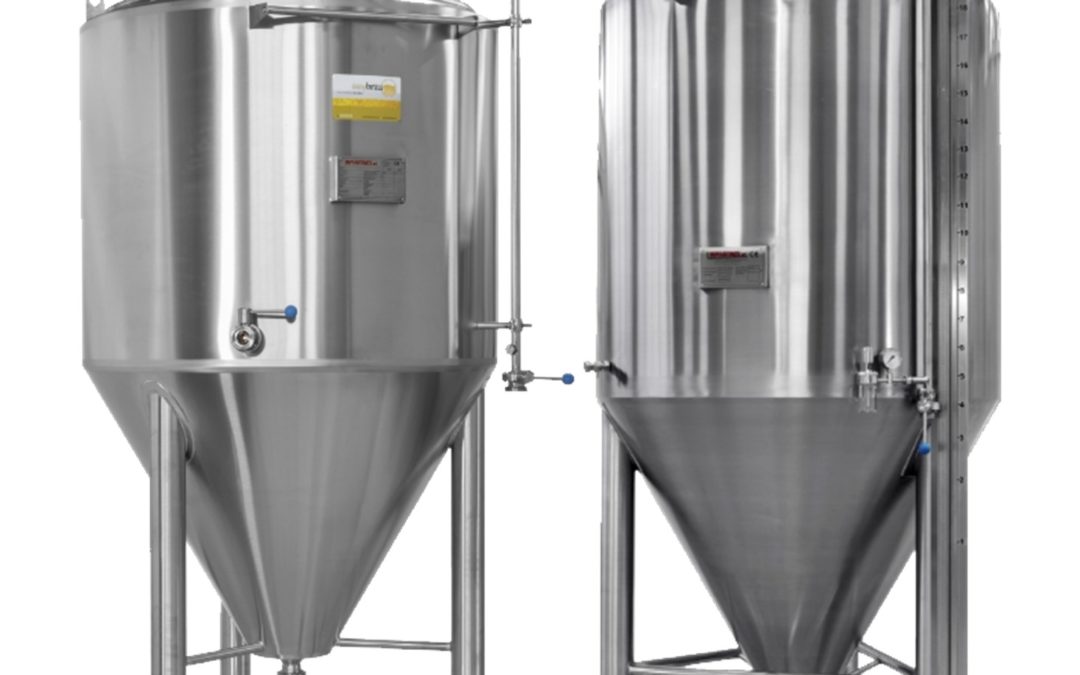 Cuves a biere de fermentation