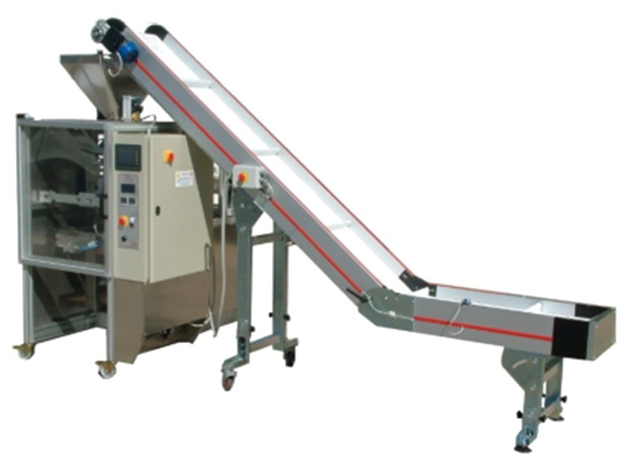 Machine d’emballage pas à pas